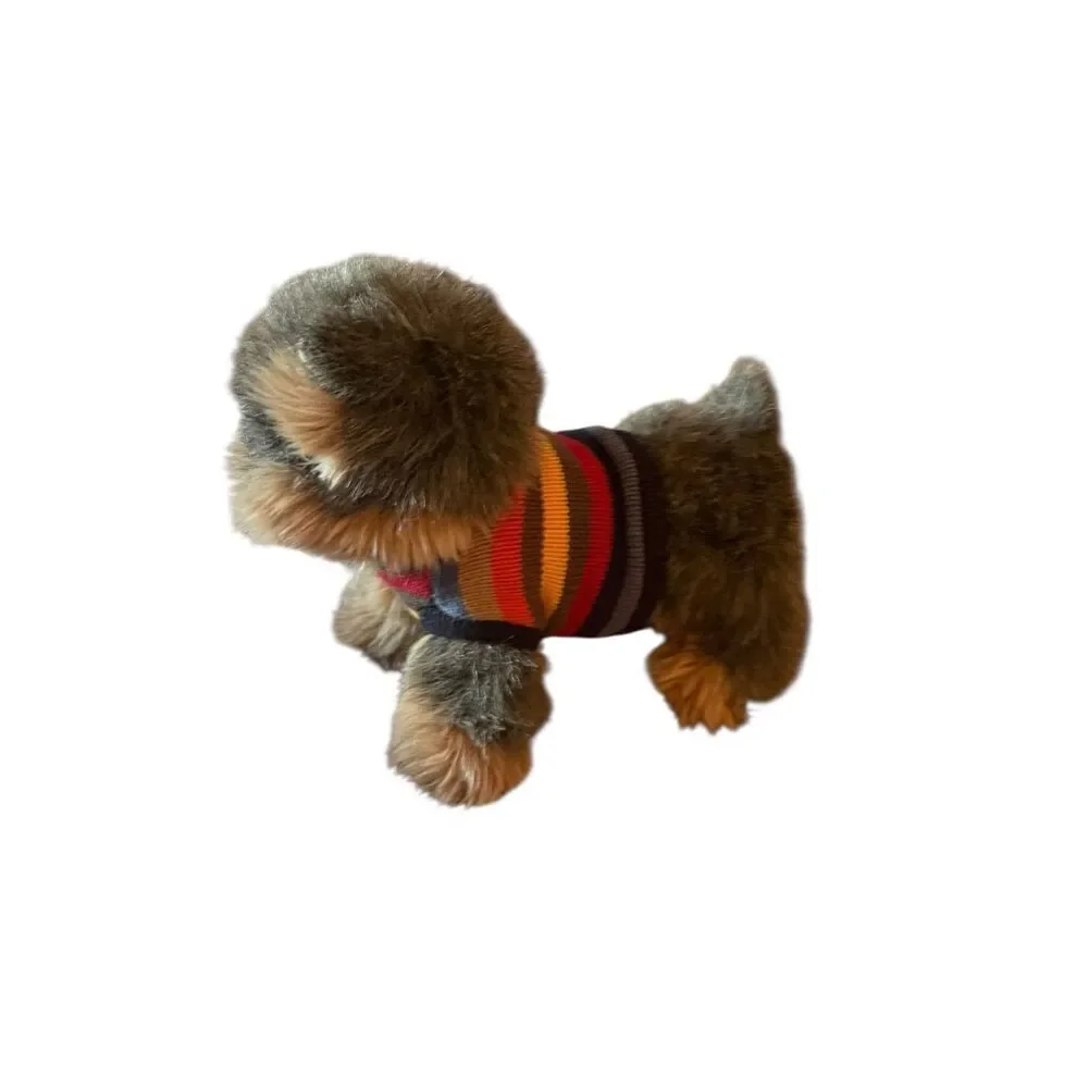 The Children's Place Yorkie Terrier Dog Puppy Plush Stuffed Animal Toy 9
